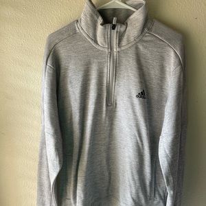 Adidas Grey jacket only worn once in great condition size L
